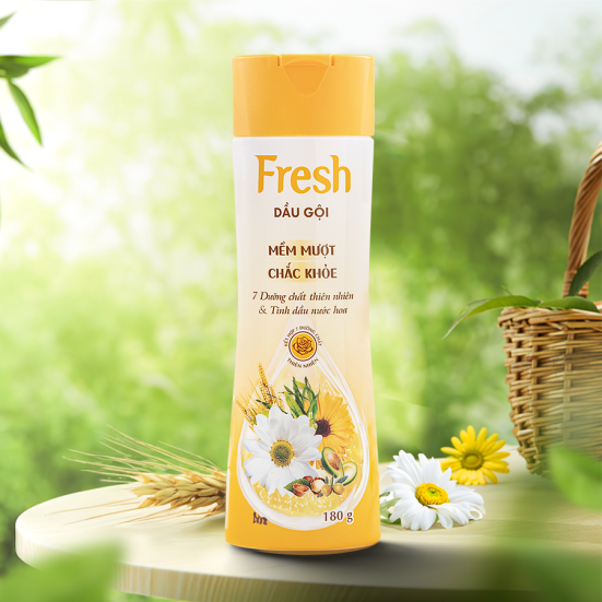 Dầu gội Fresh Mềm Mượt Chắc Khỏe Dưỡng Chất Thiên Nhiên